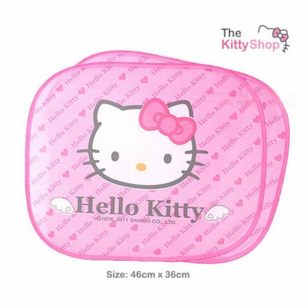 Hello Kitty Pink Car Sunshades